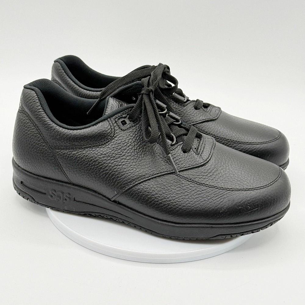 SAS Guardian Slip-Resistant Comfort 'Black' / Mens Size 7 WIDE / NEW
